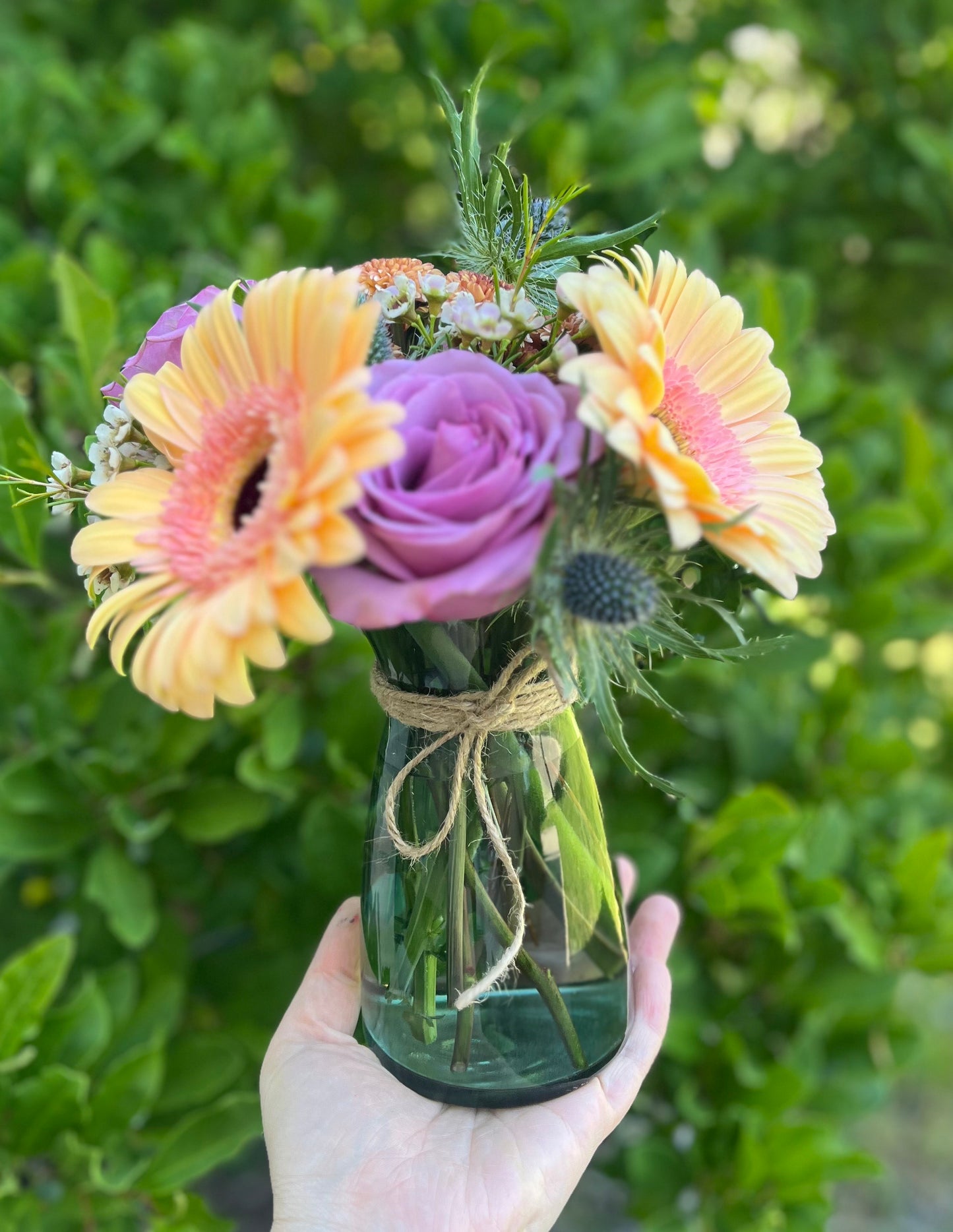 Mother's Day Small Green Vase Bouquet